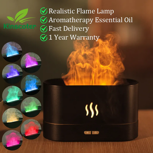 Aroma Diffuser Ultrasonic  with Led lamp - 180 ml
