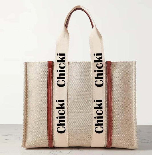 Large Canvas Totebag CHICKI